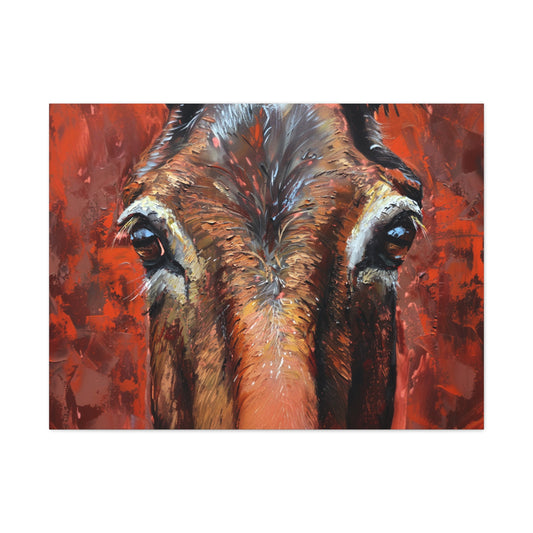 Donkey "Red" Canvas 1.25"