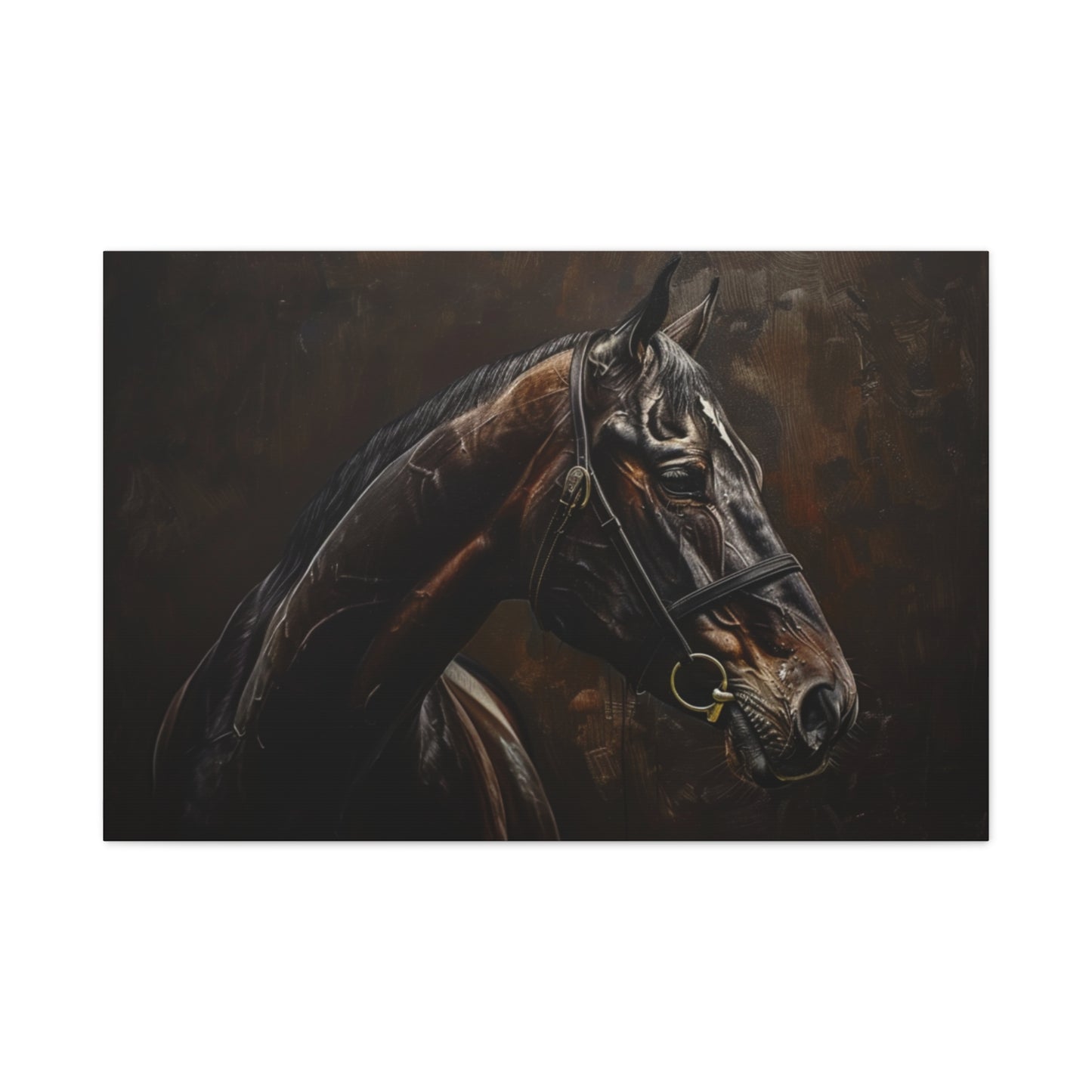 Thoroughbred "Noble Knight" Canvas 1.25"