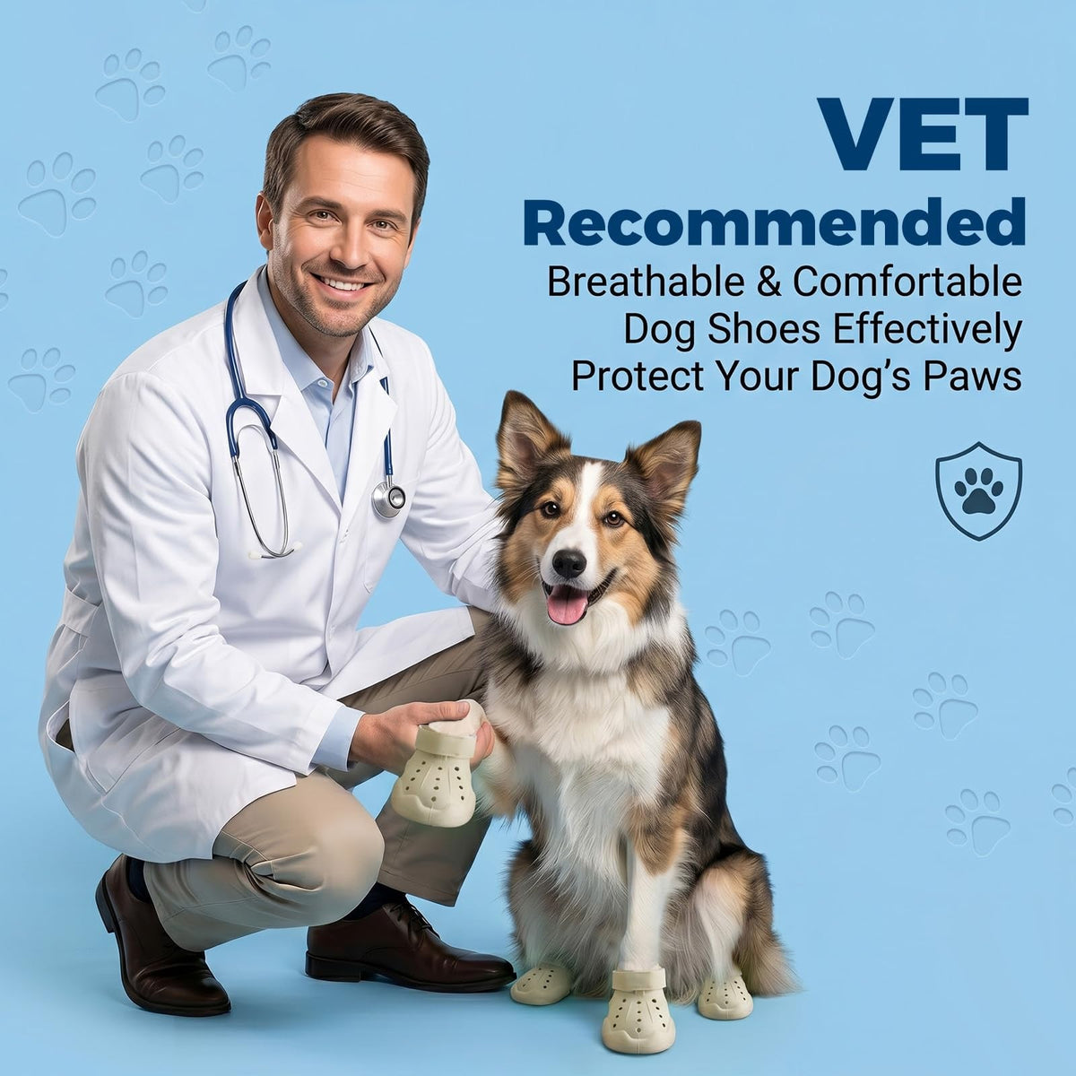 Breathable Waterproof Dog Shoes Hot Pavement Summer Boots