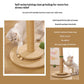 Solid Wood Cat Climbing Frame Scratching Board Toy