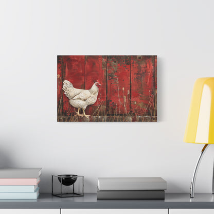 Leghorn "Spice" Chicken Canvas 1.25"