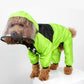 Rainy Day Pet Poncho Lightweight Waterproof Dog Clothing