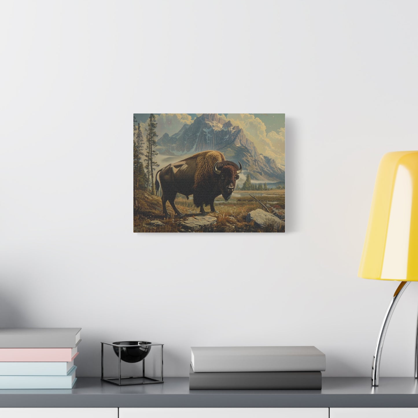 American "Whisper" Buffalo Canvas 1.25"