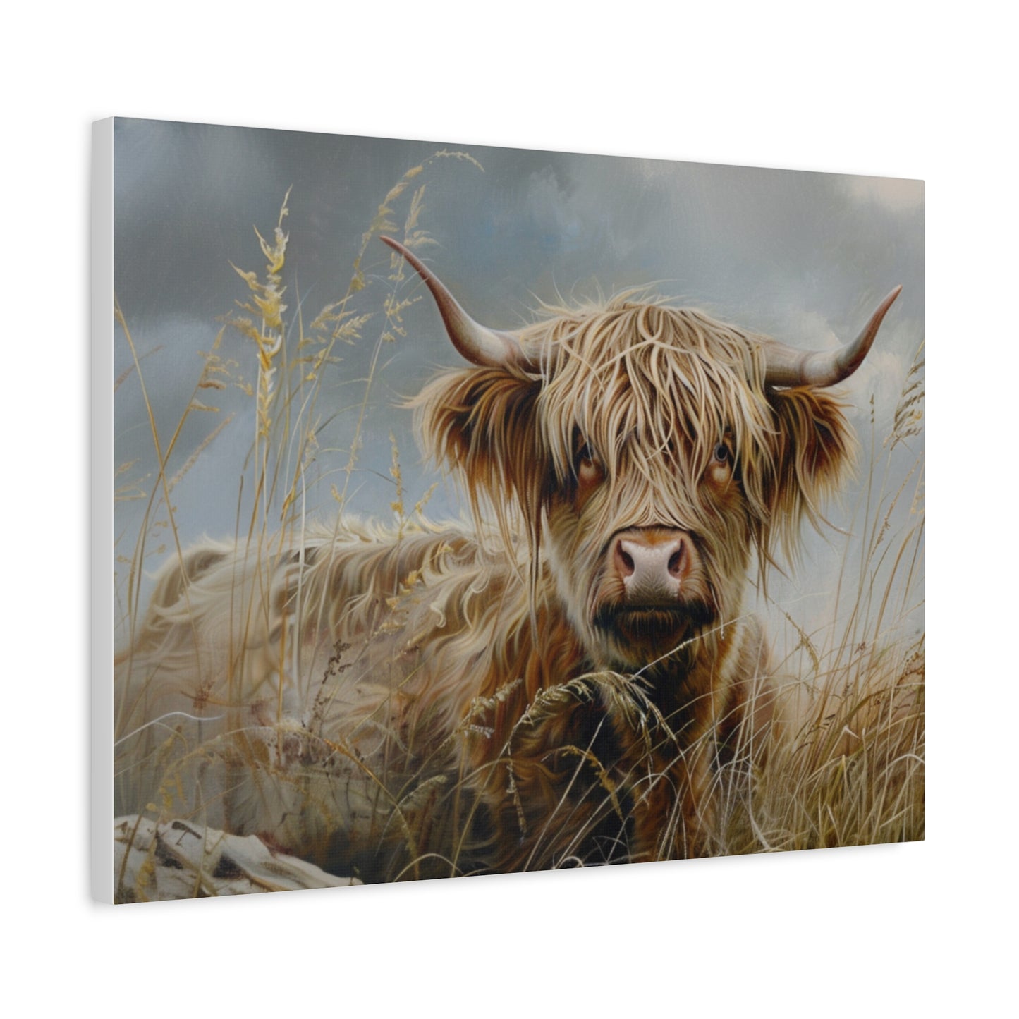 Highland "Goldilocks 2" Cow Canvas 1.25"