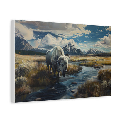 American "Spirit" Buffalo Canvas 1.25"