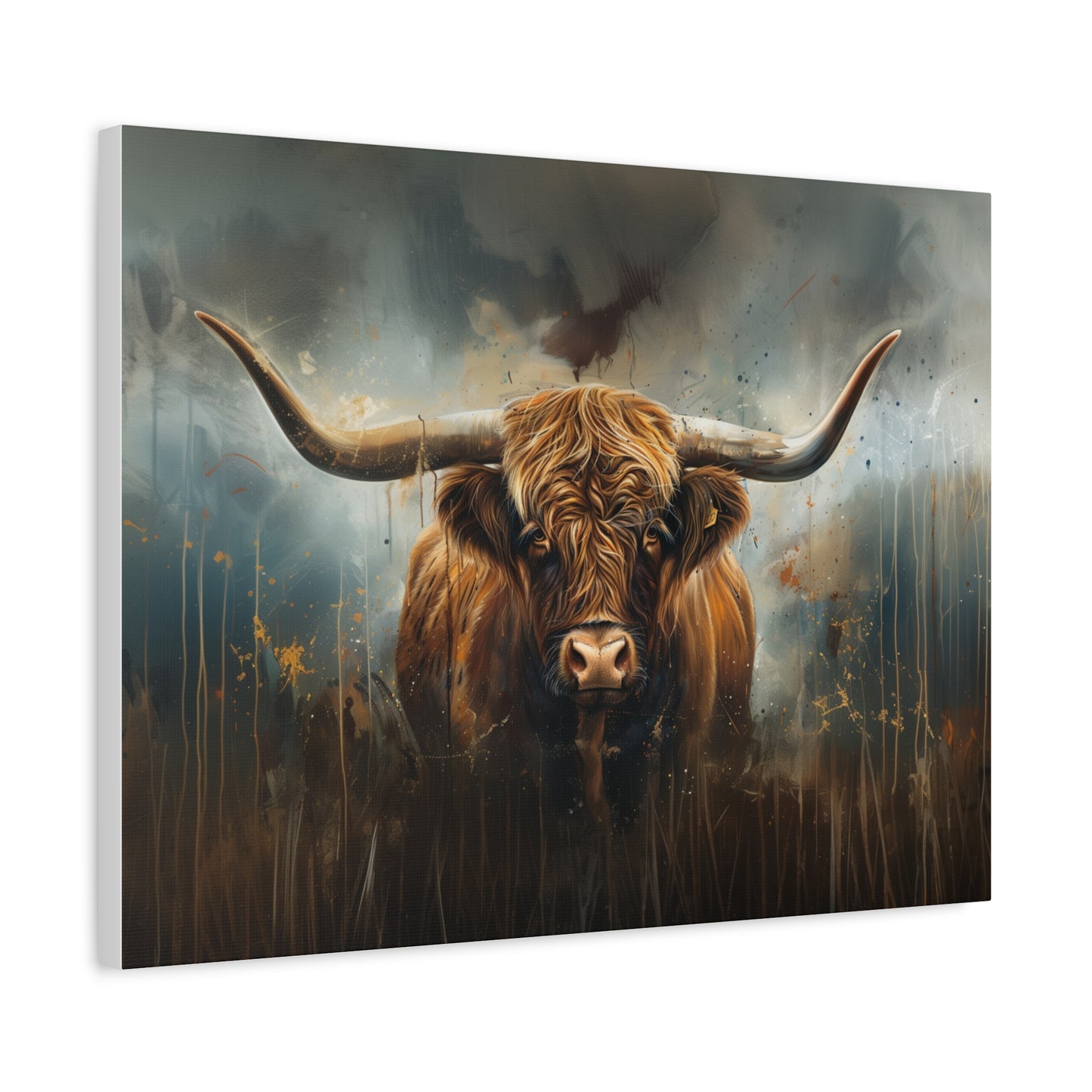 Highland Cow Drippage 1.25"