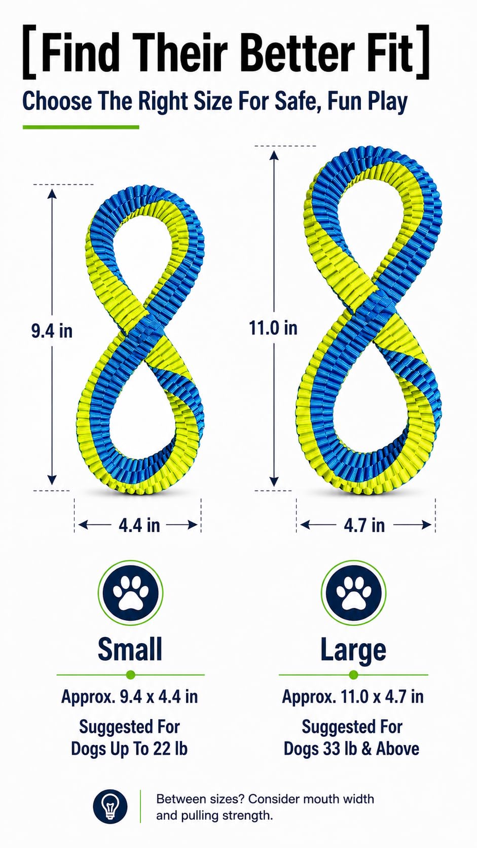 L Shaped Textured Dental Tug Toy Dogs Washable