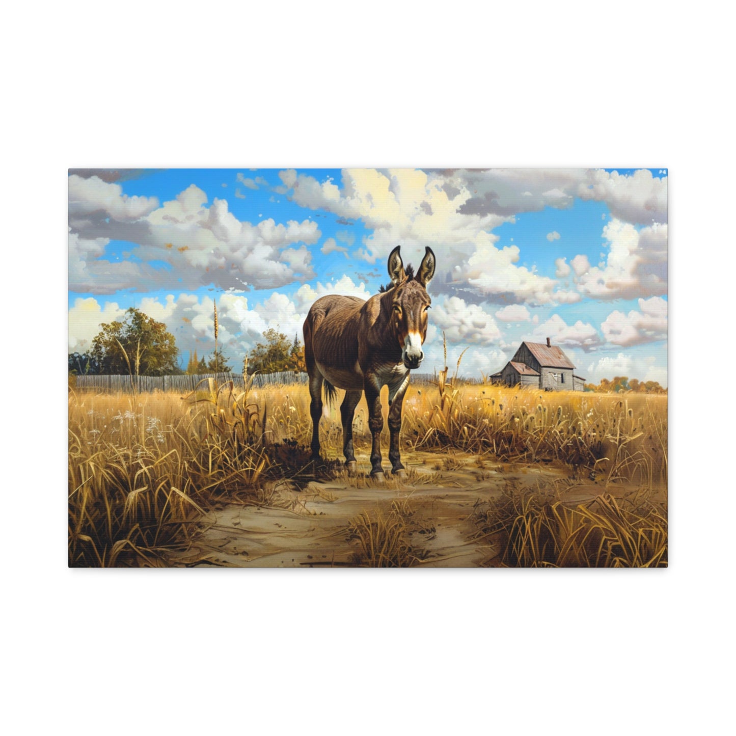 Donkey "Gus" Canvas 1.25"