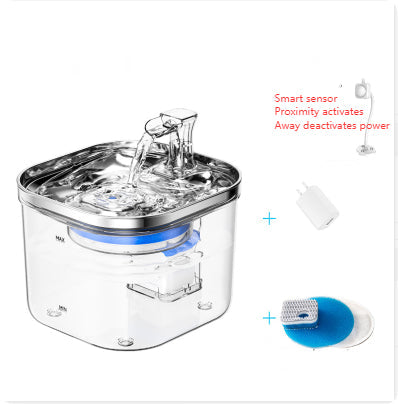 Stainless Steel Automatic Circulation Pet Water Fountain