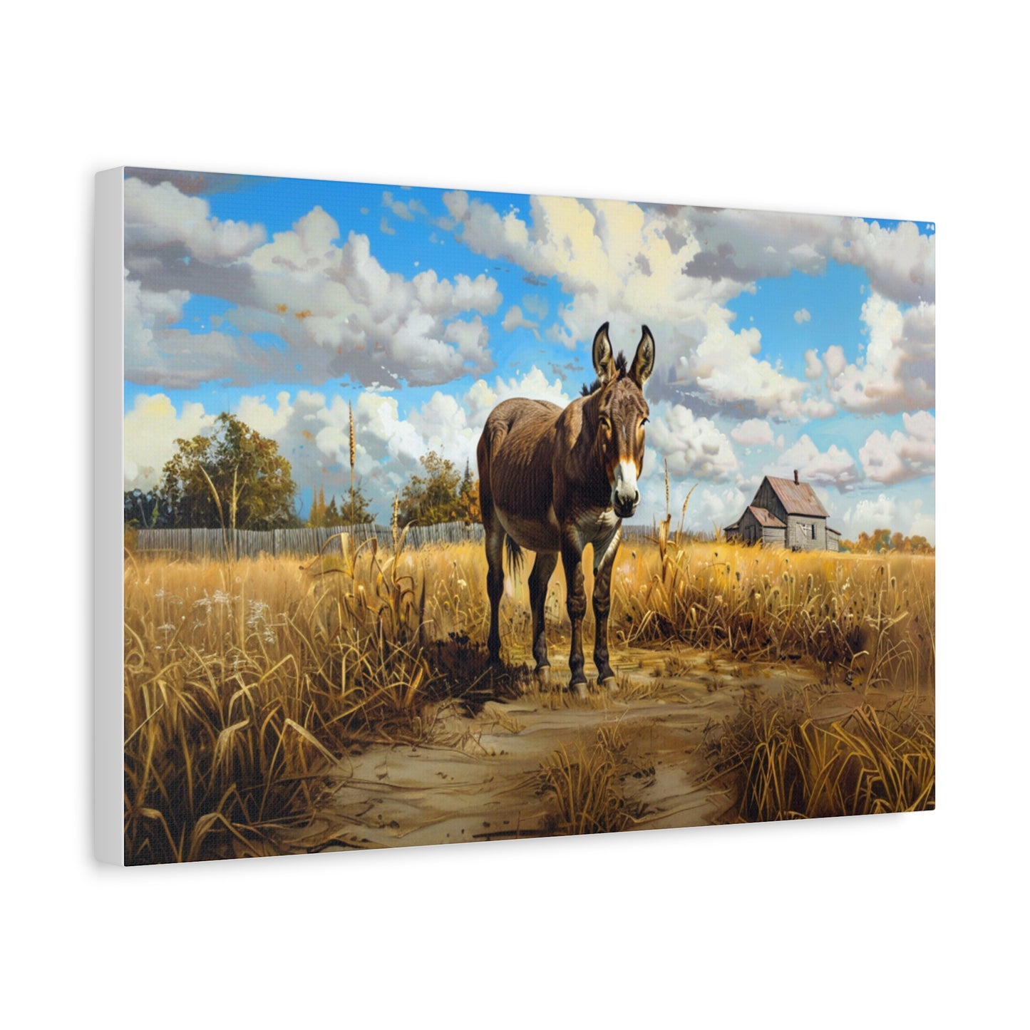 Donkey "Gus" Canvas 1.25"