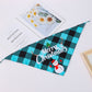 Pet Bandana Triangle Scarf Holiday Christmas Halloween Thanksgiving