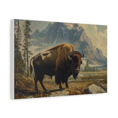 American "Whisper" Buffalo Canvas 1.25"