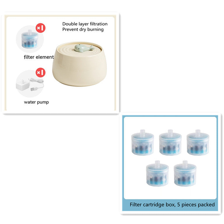 Ceramic Automatic Circulating Filtration Water Dispenser
