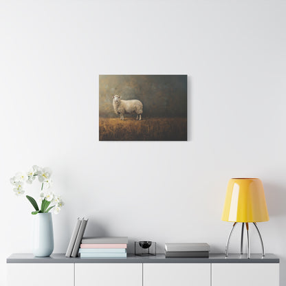 Suffolk "Molly" Sheep Canvas 1.25"