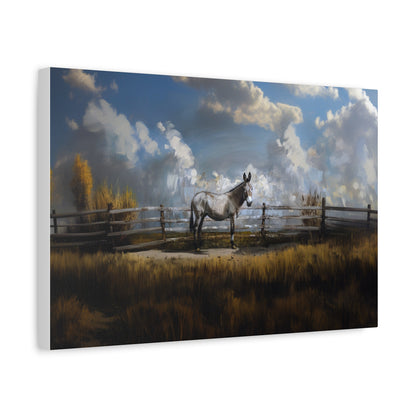 Donkey "Eeyore" Canvas 1.25"