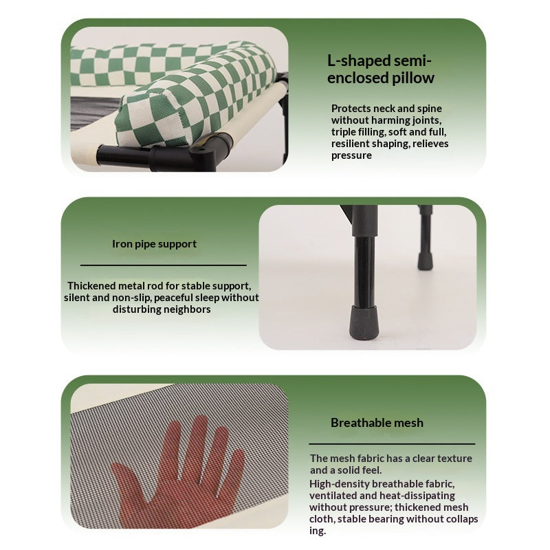 Portable Camping Pet Bed Washable Breathable Moisture Resistant