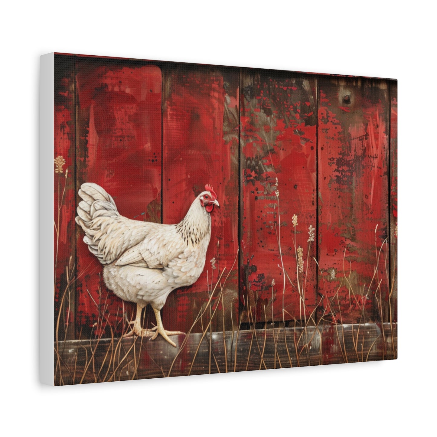 Leghorn "Spice" Chicken Canvas 1.25"