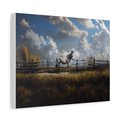 Donkey "Eeyore" Canvas 1.25"