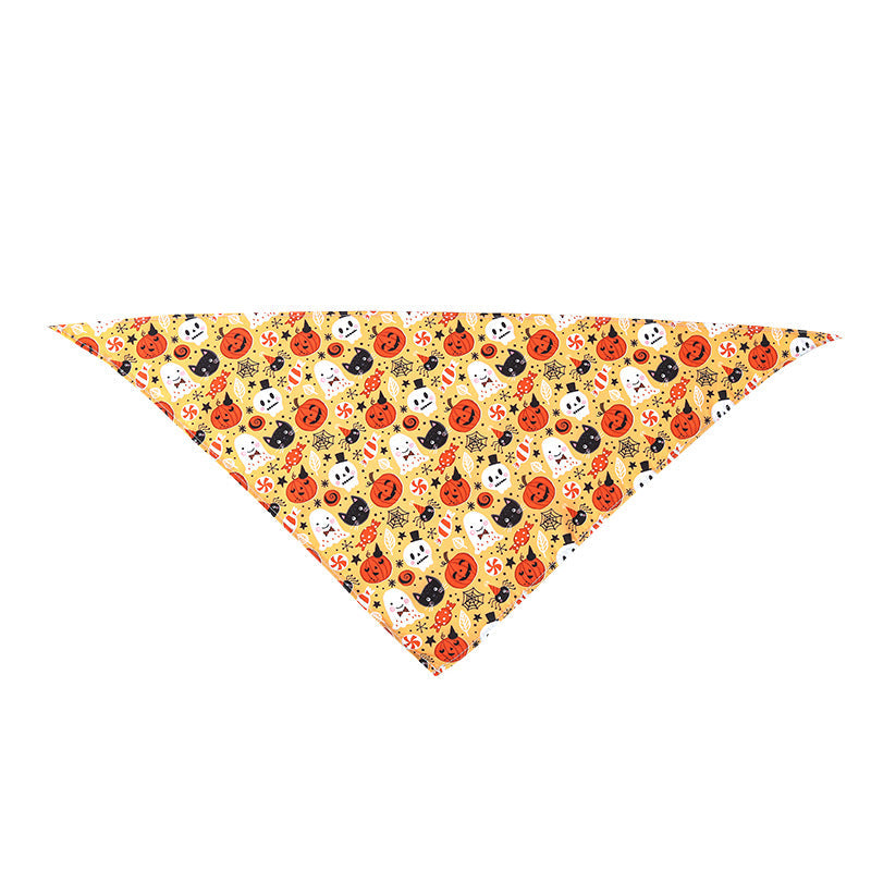 Pet Bandana Triangle Scarf Holiday Christmas Halloween Thanksgiving