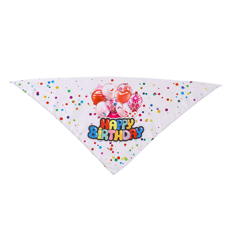 Pet Bandana Triangle Scarf Holiday Christmas Halloween Thanksgiving
