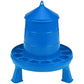 Double-Tuf Poultry Feeder 4 lb Removable Legs Chicken Feeder Carrying Handle 2-Pack