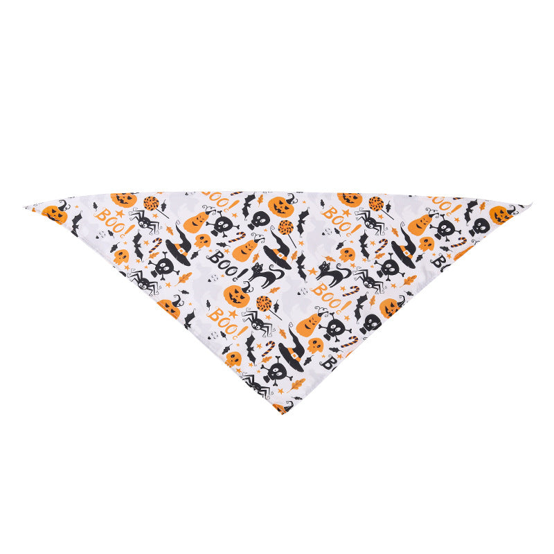 Pet Bandana Triangle Scarf Holiday Christmas Halloween Thanksgiving