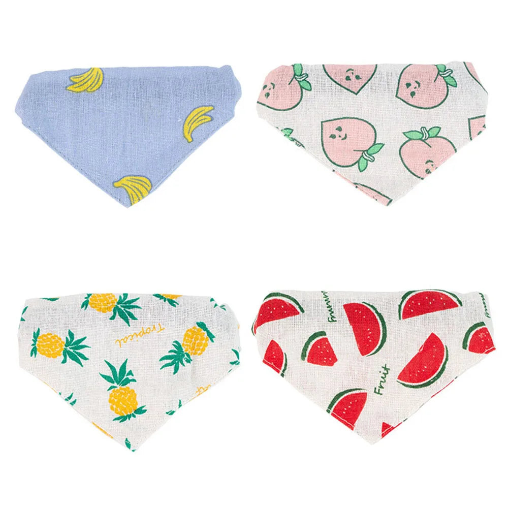 Fashion Cat Dog Bandana Bow Tie Adjustable Neckerchief