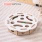 Cat Puzzle Box Felt Ball Interactive Indoor Exercise Toy