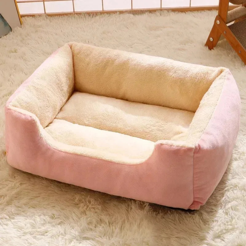 Cozy Cat Dog Bed Winter Cushioned Pet House