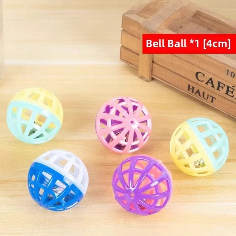 Cat Puzzle Box Felt Ball Interactive Indoor Exercise Toy