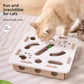 Cat Puzzle Box Felt Ball Interactive Indoor Exercise Toy