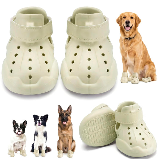 Breathable Waterproof Dog Shoes Hot Pavement Summer Boots