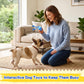 Automatic Rolling Interactive Dog Ball Toy With Rope