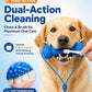 Dual Action Dog Dental Bite Brush Chew Toy