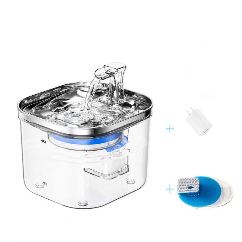 Stainless Steel Automatic Circulation Pet Water Fountain