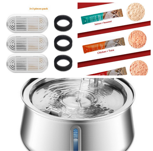 Stainless Steel Large Capacity Pet Water Dispenser