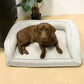 Orthopedic Pet Bed Supportive Dog Cat Lounger Kennel
