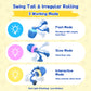 Automatic Rolling Interactive Dog Ball Toy With Rope