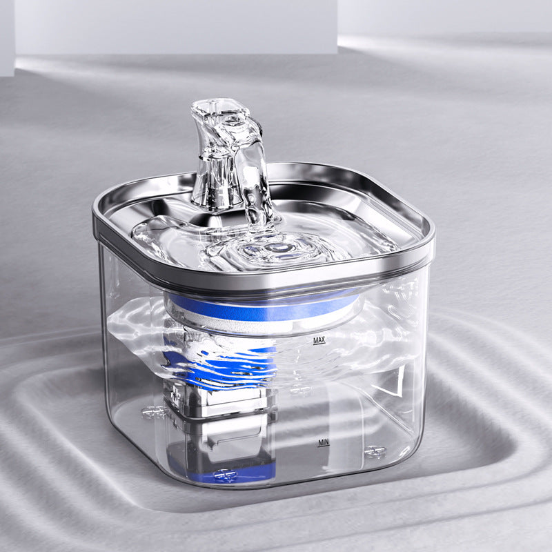 Stainless Steel Automatic Circulation Pet Water Fountain