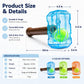 Tennis Ball Bottle Interactive Dog Chew Toy