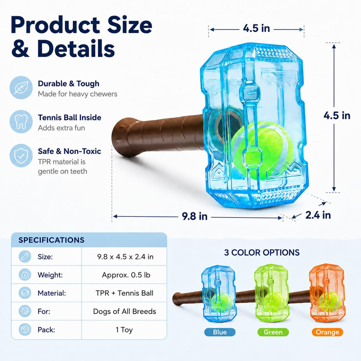 Tennis Ball Bottle Interactive Dog Chew Toy
