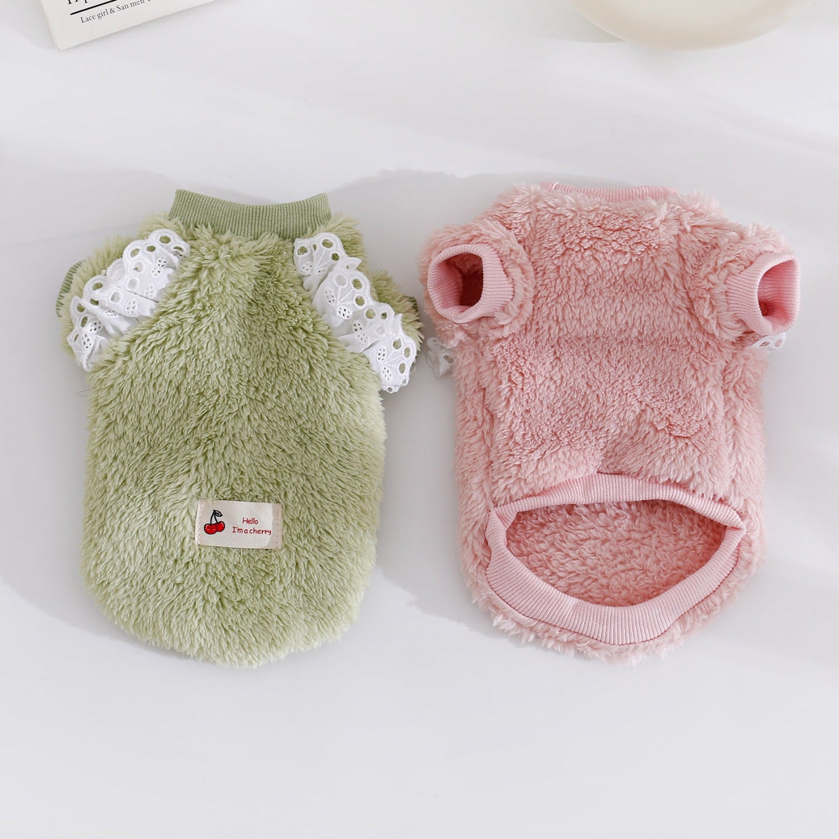 Double-Faced Fleece Vest Warm Autumn Winter Pet Clothes