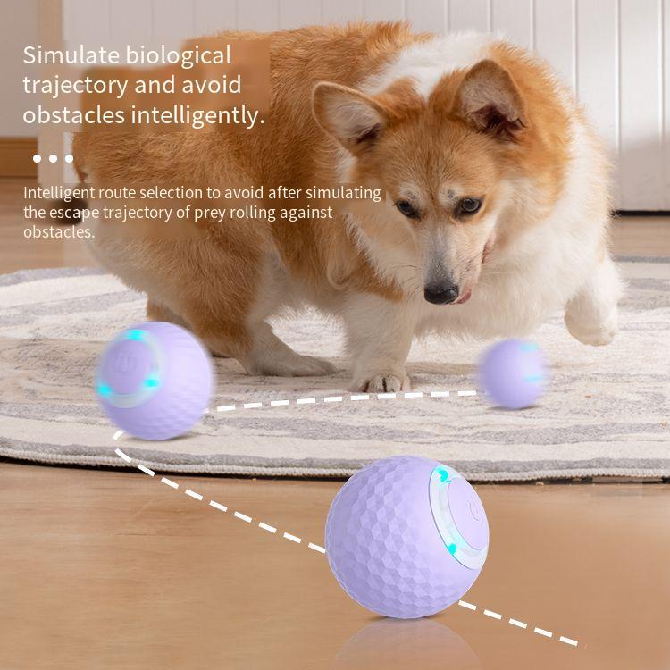 Pet Gravity Smart Rolling Ball Cat Toy Interactive