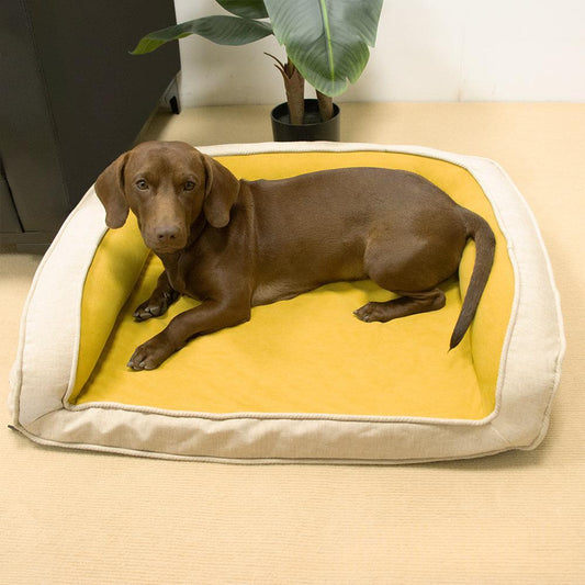 Orthopedic Pet Bed Supportive Dog Cat Lounger Kennel