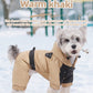 Thermal Dog Winter Coat Waterproof Hooded Snowsuit