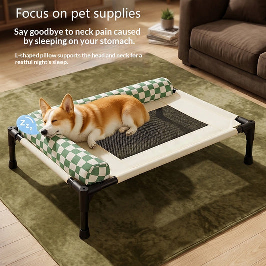 Portable Camping Pet Bed Washable Breathable Moisture Resistant