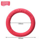 Soft Pull-Ring Flying Disc Dog Training Interactive Toy